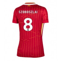 Dres Liverpool Dominik Szoboszlai #8 Domaci za Žensko 2024-25 Kratak Rukav